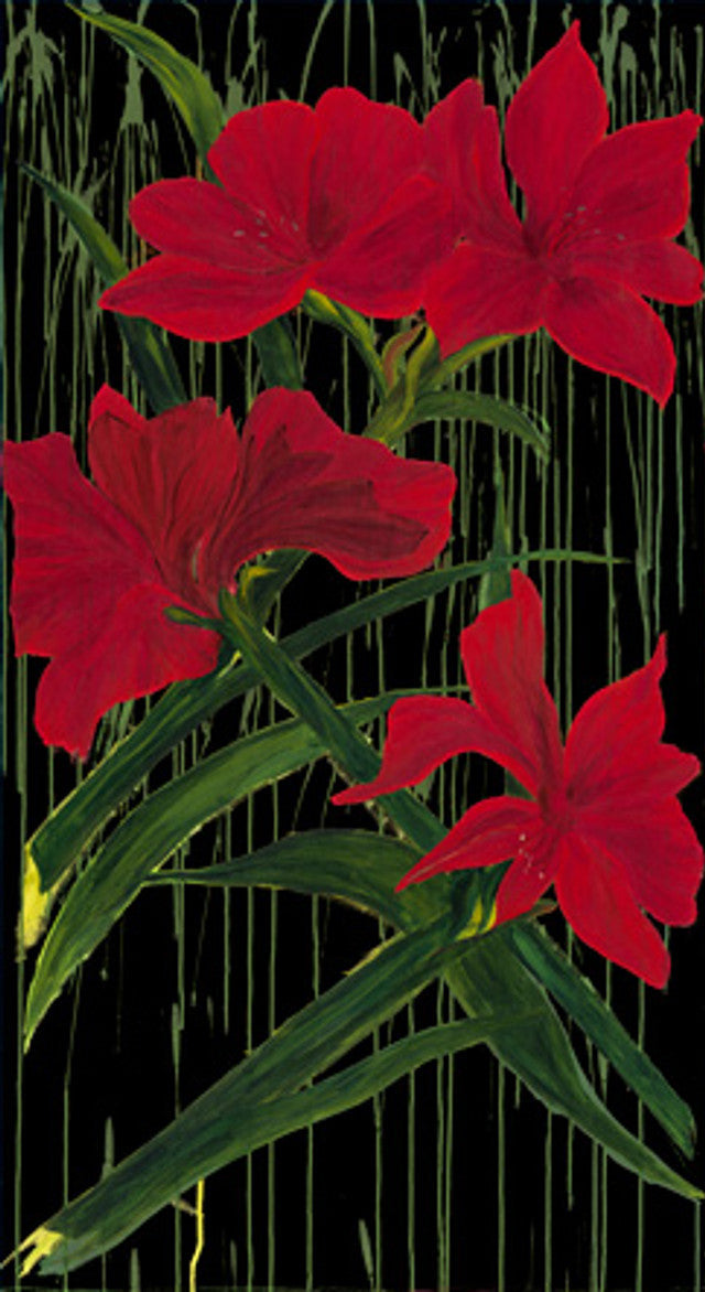 Winter Garden - Amaryllis Charcoal
