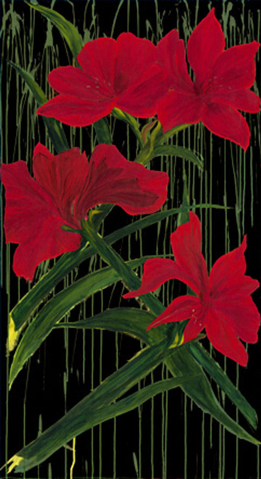 Winter Garden - Amaryllis Charcoal