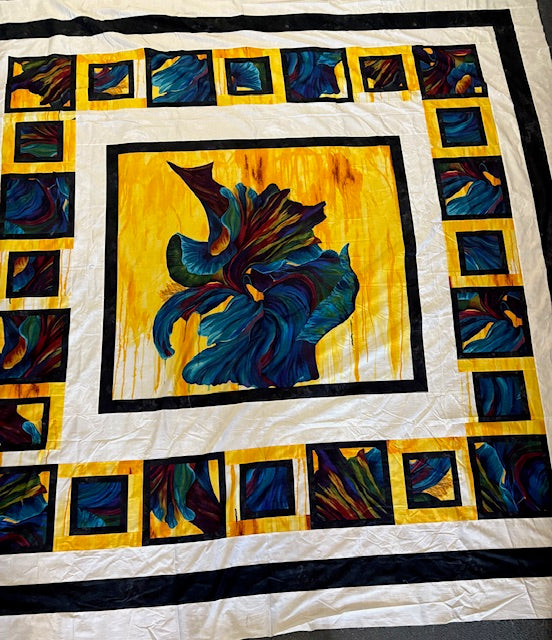 King Size Iris Quilt Kit