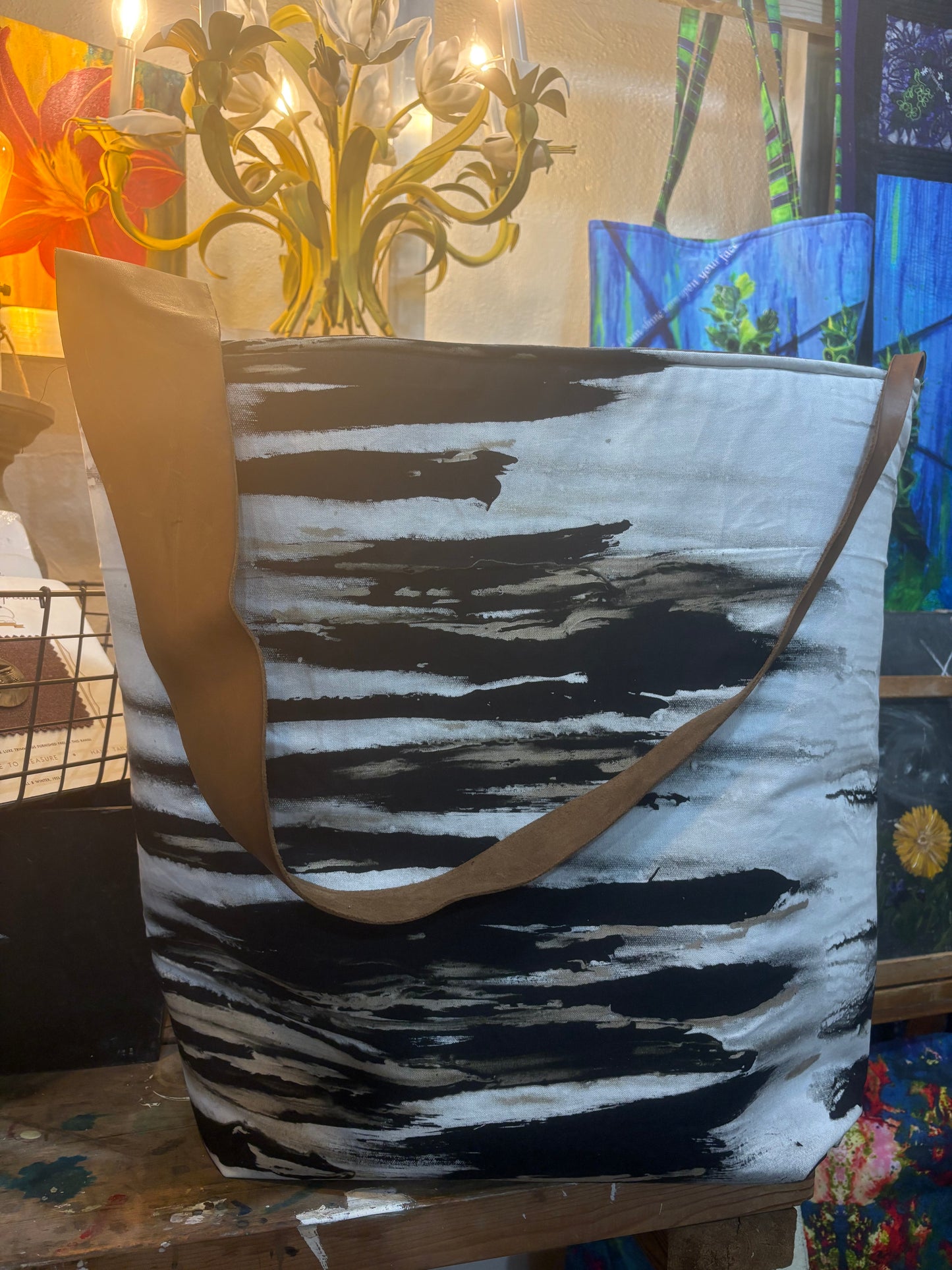 Bag In Modern Canvas Work In Progress