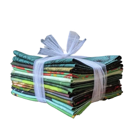 Color Variety Fat Quarter Pack - Green